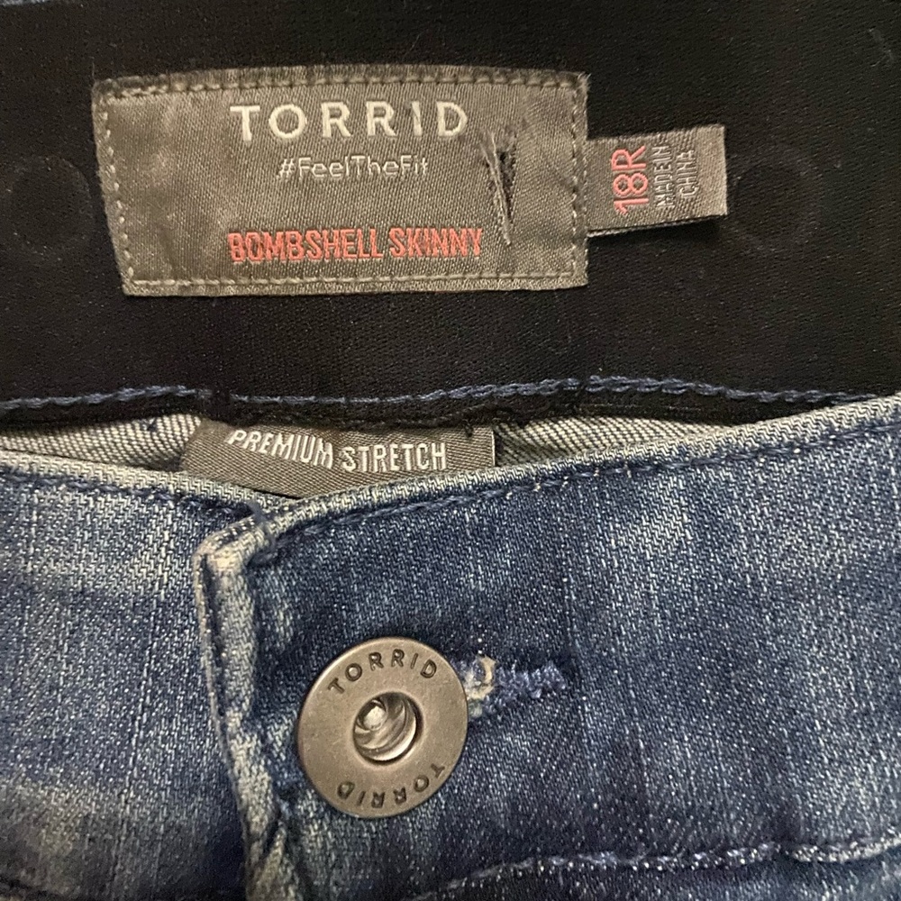 Torrid Bombshell Skinny 18R Jeans with Premium Stretch